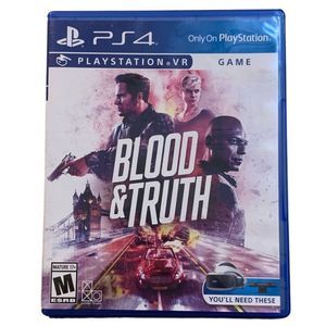 Blood & Truth Playstation VR - PS4 - Tested & Works